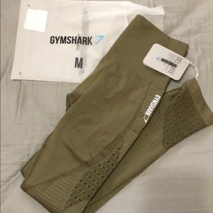 Seamless Energy High Waisted Leggings -Khaki